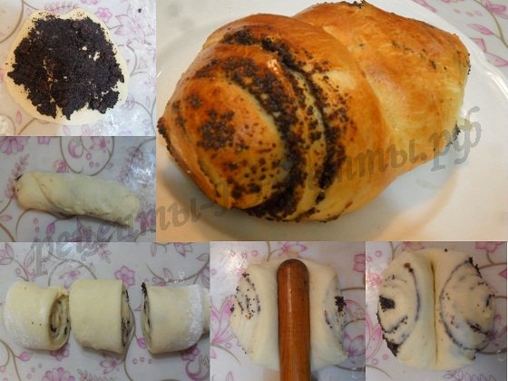 Как быстро сделать булочки с маком Как быстро сделать булочки с маком
